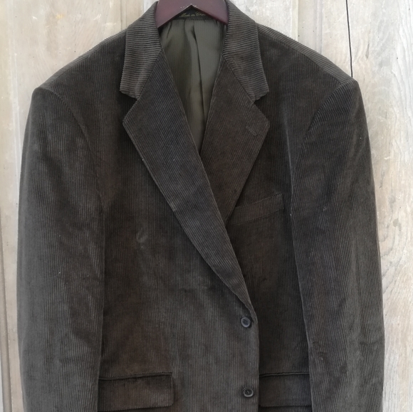 Vintage Brown Corduroy Blazer - Picture 2 of 6
